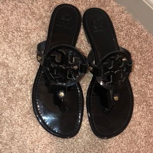 Black Miller Sandals